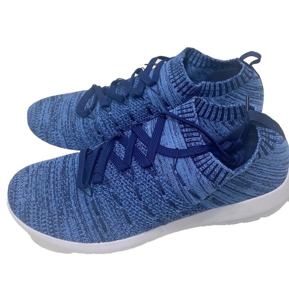 Women’s Blue Running Shoes Size 10 Sock Style Comfort Training Shoes Brand New - Picture 1 of 9